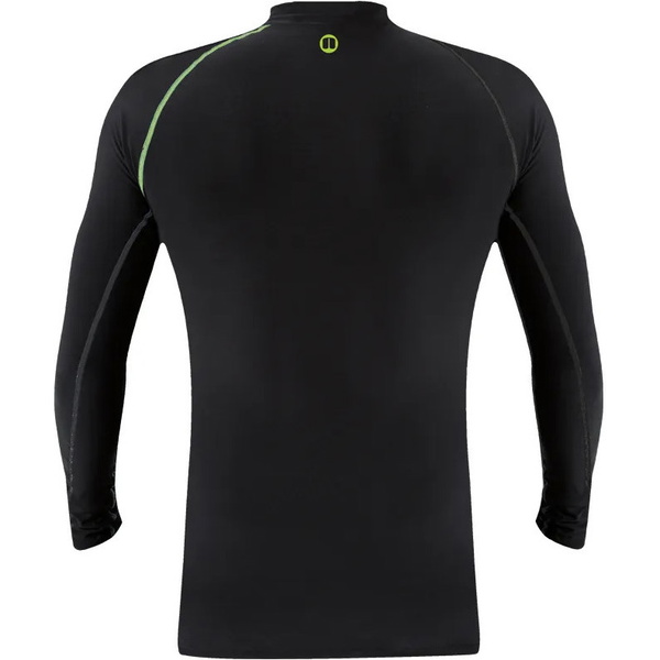 2026 Nookie Mens Softcore Long Sleeve Base Layer TH50 - Black / Lime